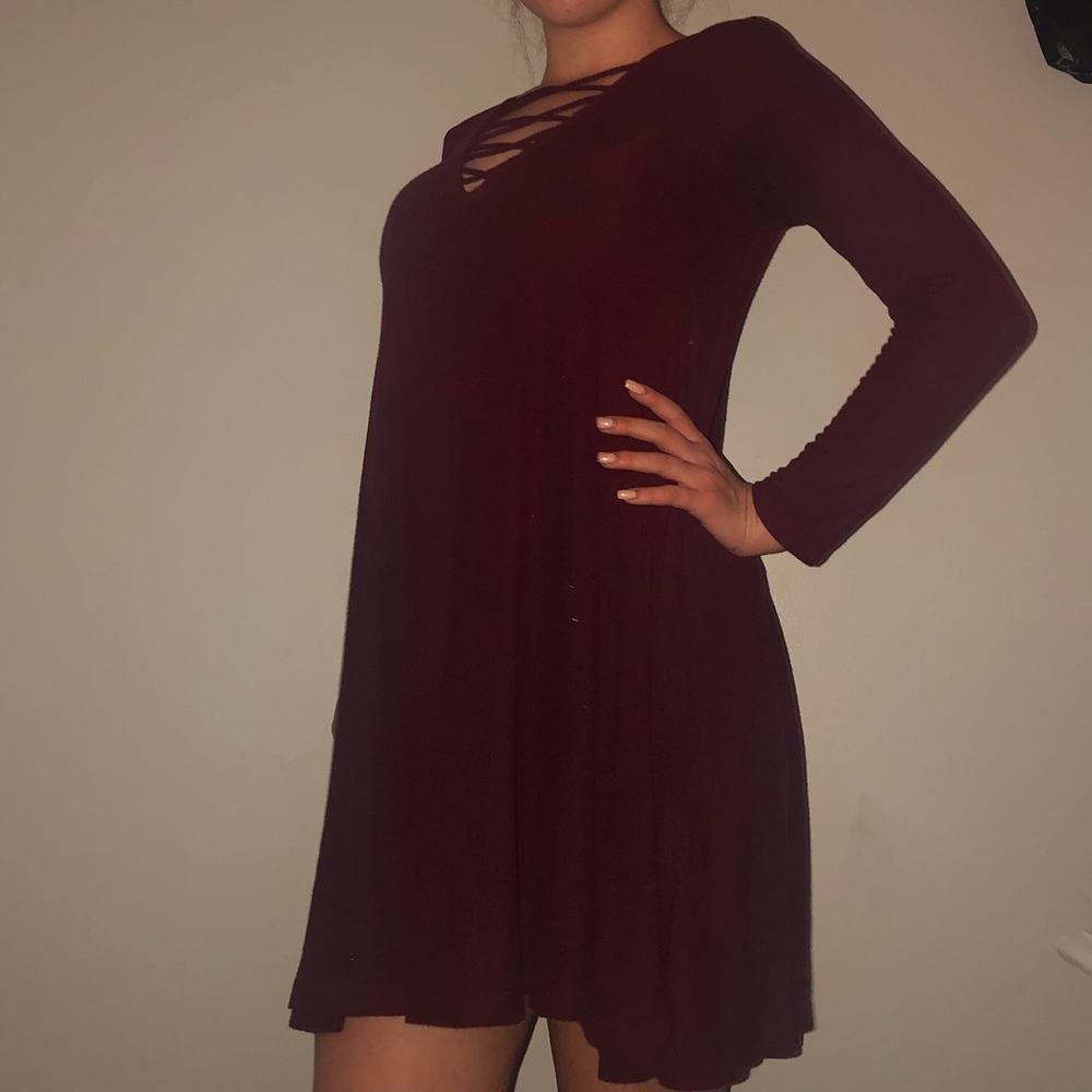 Red dress